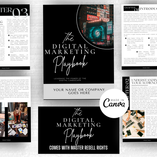 Digital Marketing Playbook